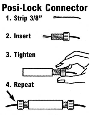 Posi Lock Connector diagram